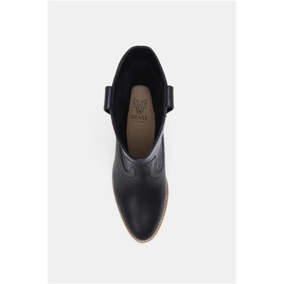 Beast Fashion Butterfly Cut Detail Point Toe Boots - Picture 7 of 7